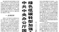 【人民日报】中共中央办公厅国务院办公厅关于推进绿色低碳转型加强全国碳市场建设的意见  （二〇二五年五月二十四日）