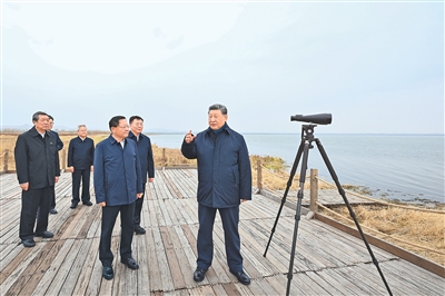 【人民日报】统筹高质量发展和高水平保护 坚定不移走生态优先绿色发展之路